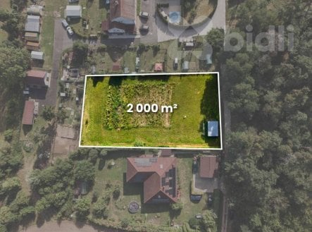 Prodej pozemku pro bydlení, 2 000 m²