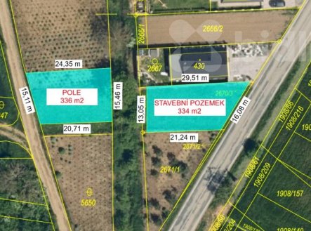 Prodej pozemku pro bydlení, 670 m²