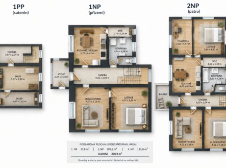 Prodej domu/vily, 279 m²