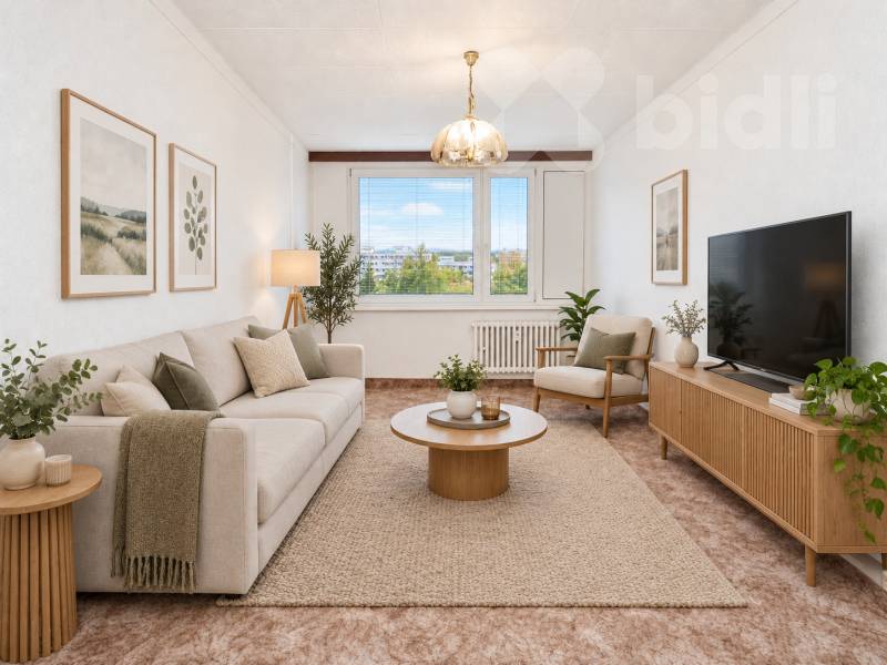 Prodej bytu 2+kk, 43 m2, panel, OV, Praha Háje