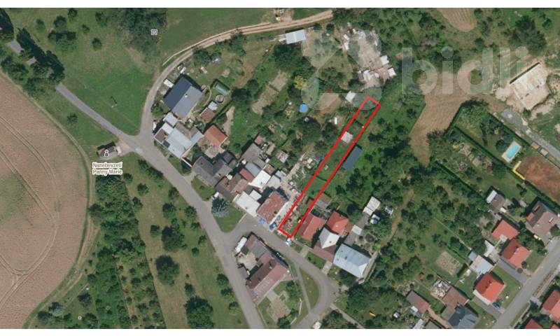 Prodej stavebního pozemku 875 m2, Pacetluky