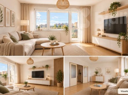 Prodej bytu, 3+1, 70 m²