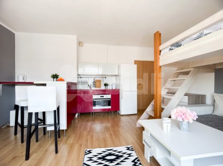 Pronájem bytu, 1+kk, 31 m²
