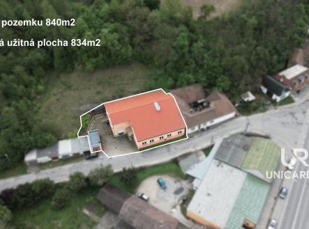 Prodej komerčního objektu, výroba, 834 m²