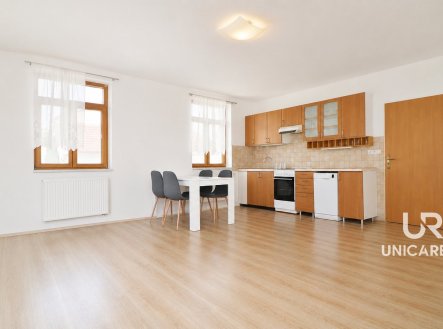 Pronájem bytu 3+kk Koláčkova, Brno- Řečkovice, Kuchyň a obývací pokoj 2 | Pronájem bytu, 3+kk, 96 m²