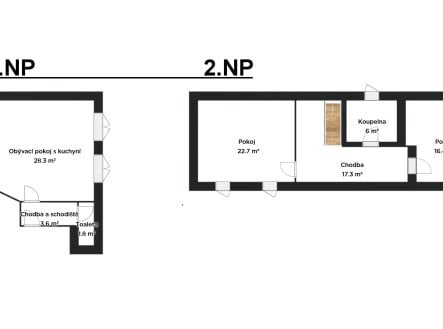 Pronájem bytu, 3+kk, 96 m²