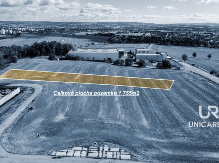 Prodej pozemku pro komerční výstavbu, 1 755 m²