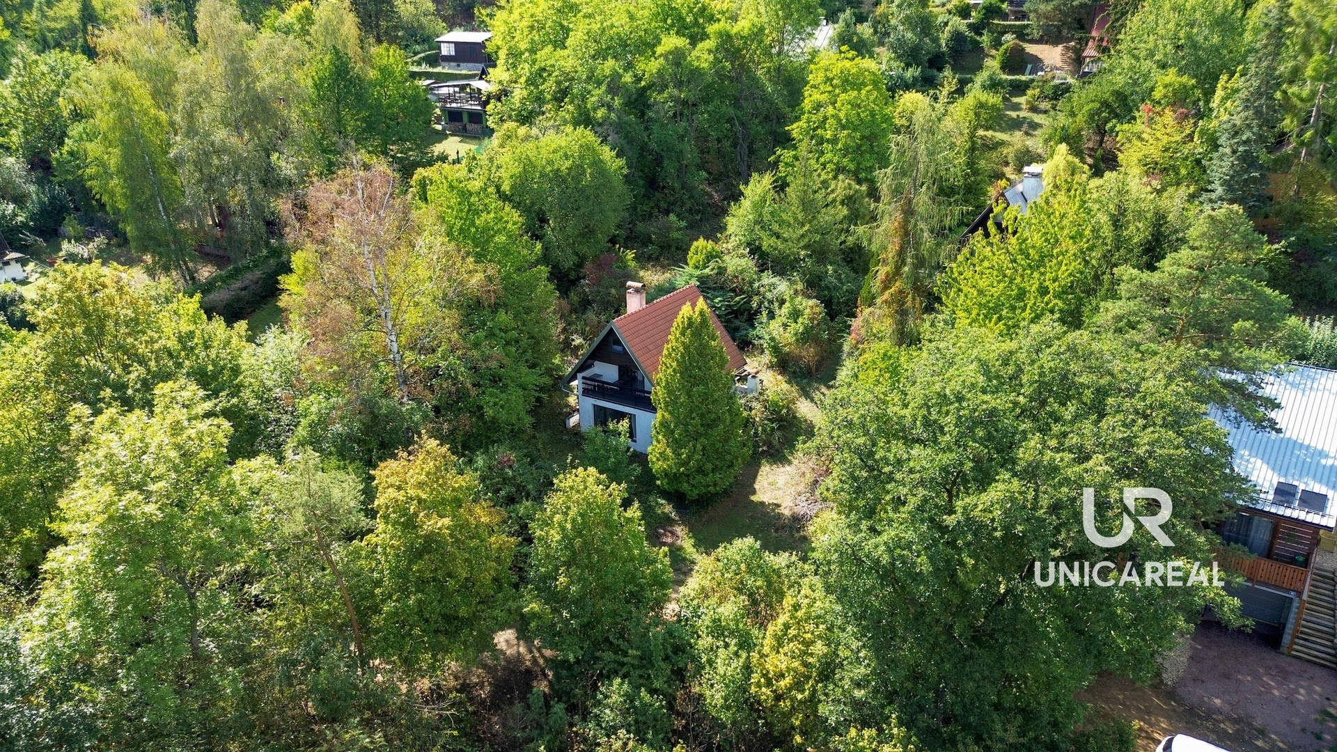 Letecký pohled na chatu (4)