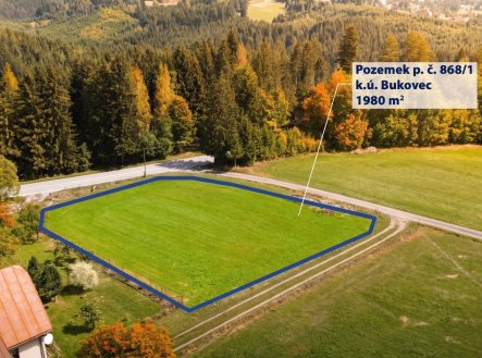 Prodej pozemku pro bydlení, 1 980 m²