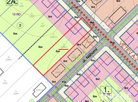 Prodej pozemku pro bydlení, 1 727 m²