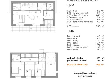 Prodej domu/vily, 163 m²