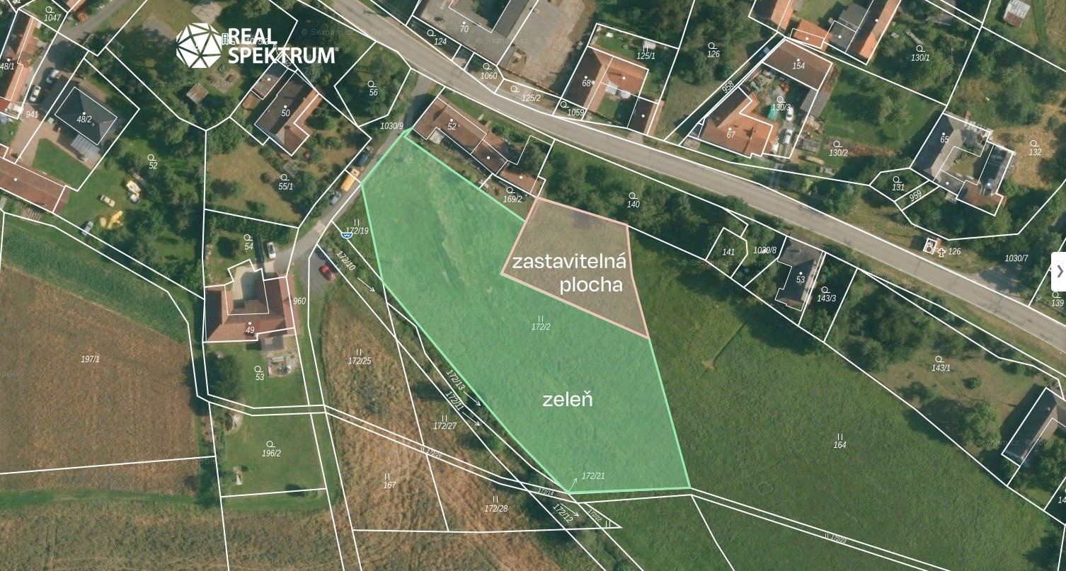 Zákres dle ÚP A