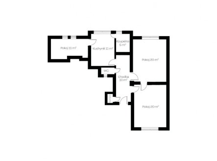Prodej bytu, 3+1, 80 m²