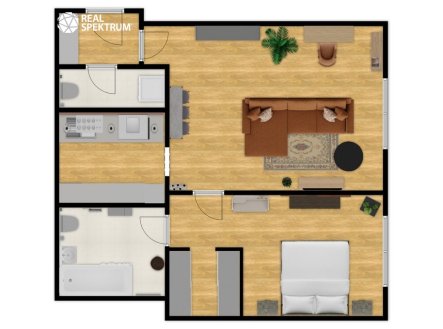 Prodej bytu, 2+kk, 47 m²