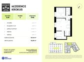 Prodej bytu, 3+kk, 54 m²