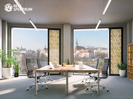 Pronájem kanceláře, 370 m²