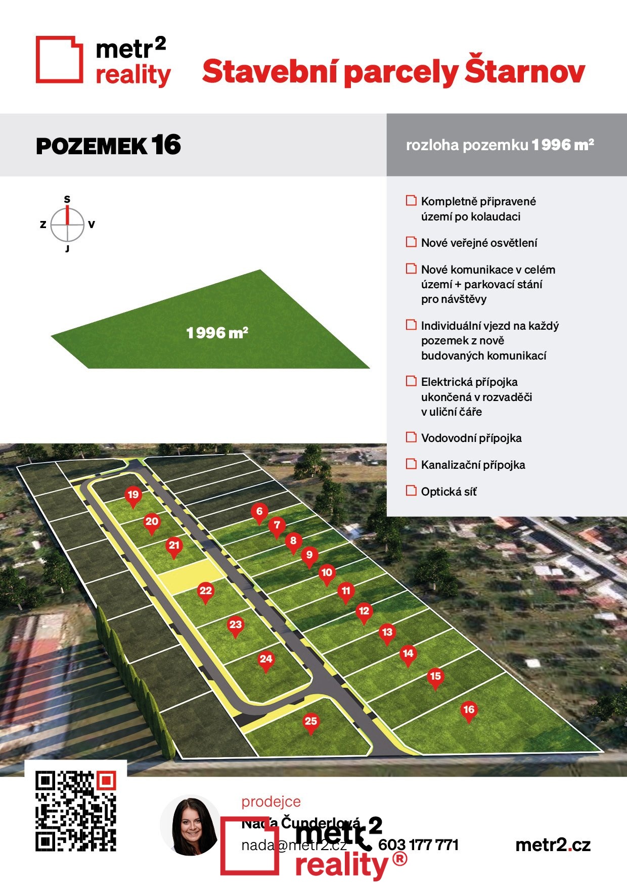 Stavební pozemky Štarnov