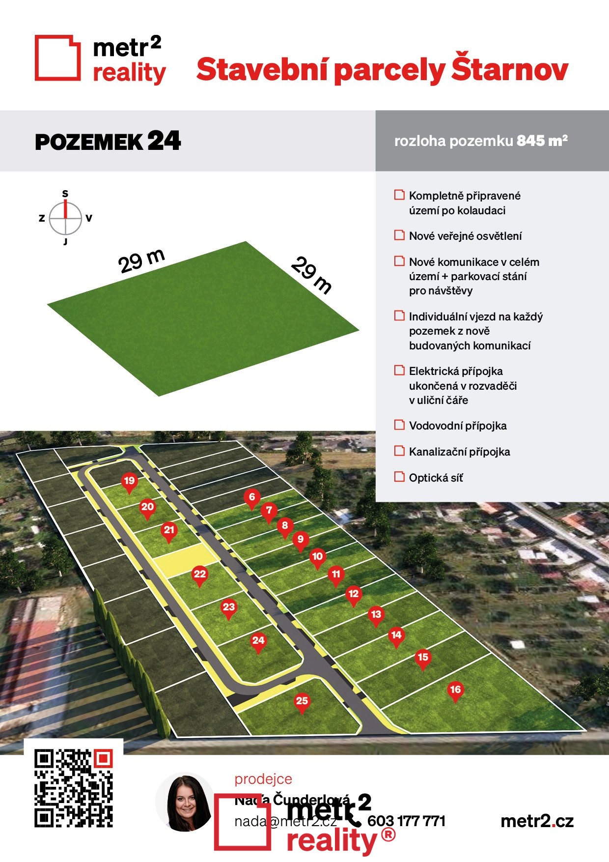 Stavební pozemky Štarnov