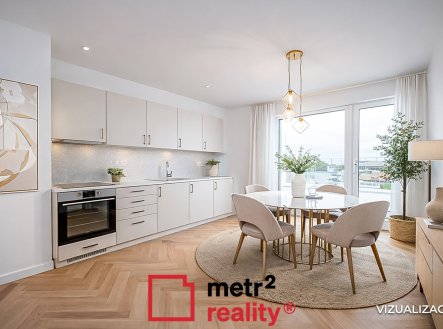 Pronájem bytu, 3+kk, 59 m²