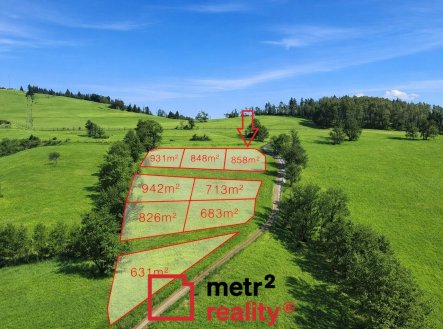 Prodej pozemku pro bydlení, 858 m²