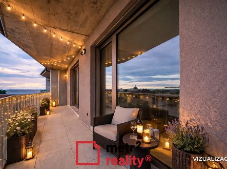 Pronájem bytu, 2+kk, 73 m²