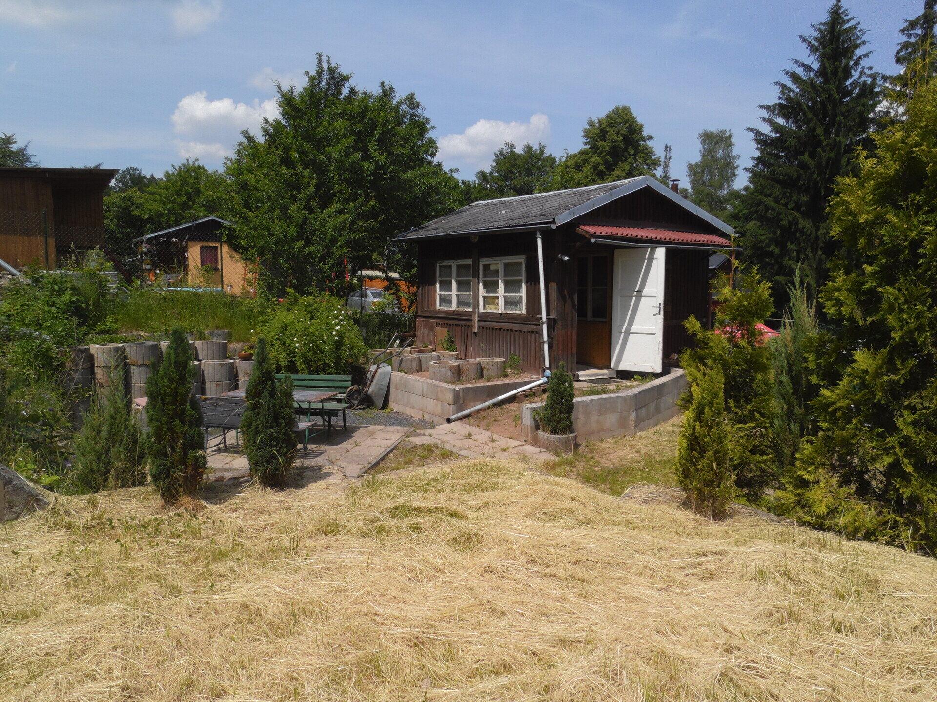 Prodej zahrady 347 m² s chatičkou, Drahovice, Karlovy Vary