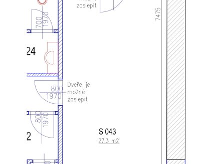 Pronájem obchodní prostory, 29 m²