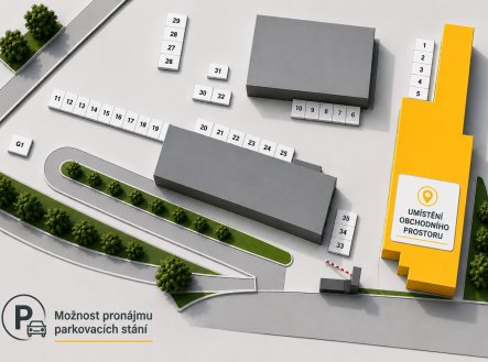 Pronájem obchodní prostory, 29 m²