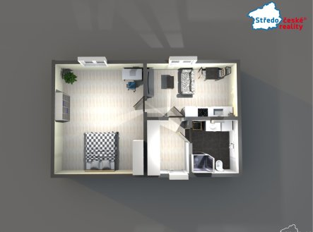 Prodej bytu, 2+kk, 56 m²