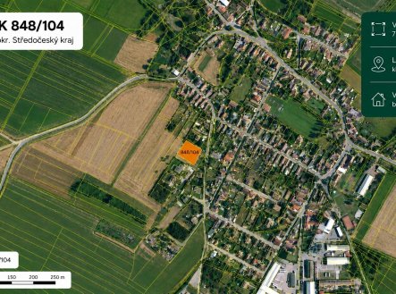 Prodej pozemku pro bydlení, 853 m²