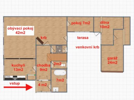 Prodej domu/vily, 174 m²