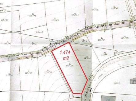 Prodej pozemku pro bydlení, 1 474 m²