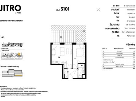 Prodej bytu, 2+kk, 78 m²
