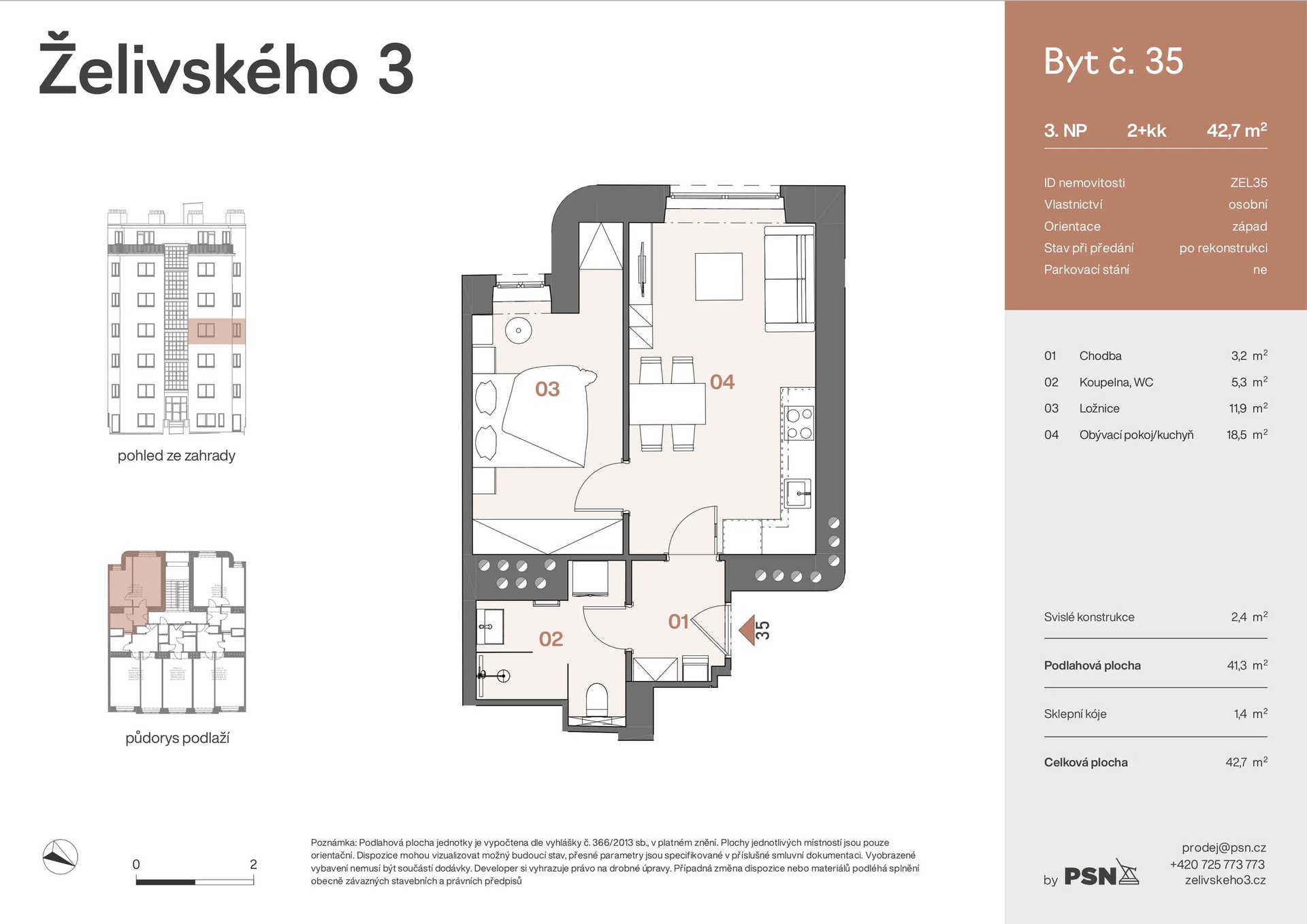 Želivského 3 | PSN