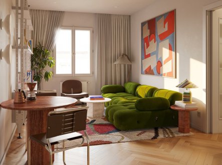 Prodej bytu, 3+kk, 71 m²