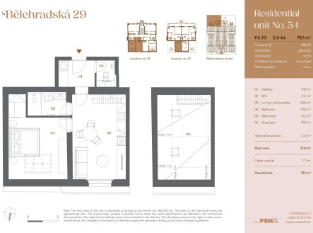 Prodej bytu, atypický, 78 m²