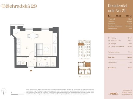 Prodej bytu, atypický, 38 m²