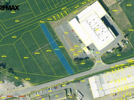 Prodej pozemku pro komerční výstavbu, 883 m²
