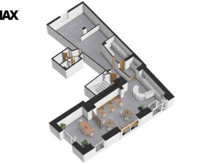 Pronájem kanceláře, 210 m²
