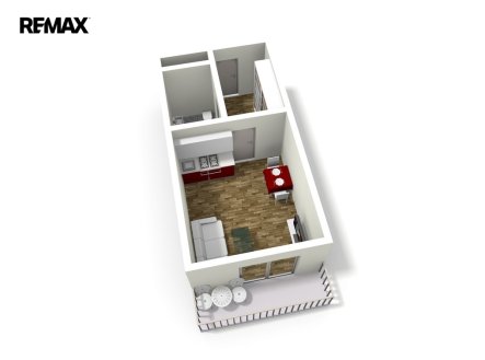 Pronájem bytu, 1+kk, 26 m²