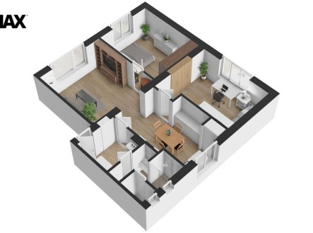 Prodej bytu, 3+1, 64 m²