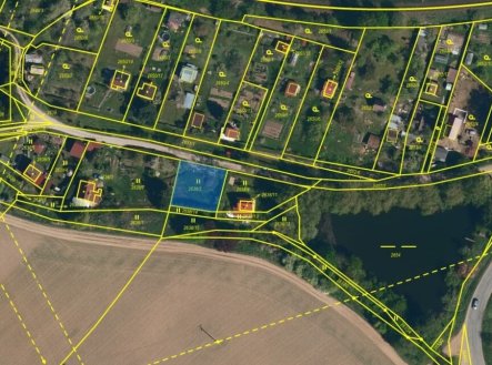 Prodej pozemku, zahrada, 406 m²