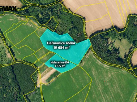 Prodej pozemku, zemědělská půda, 29 196 m²