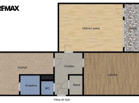 Prodej bytu, 2+1, 62 m²