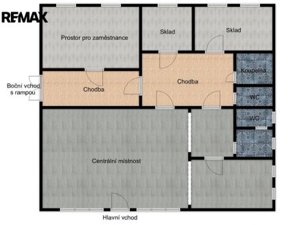 Prodej obchodní prostory, 140 m²