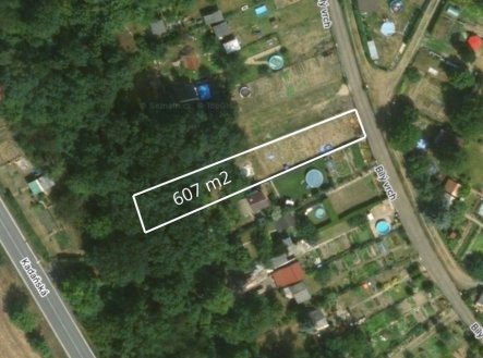 Prodej pozemku, zahrada, 607 m²