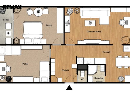 Prodej bytu, 3+1, 76 m²