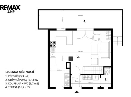 Prodej chaty/rekreačního objektu, 65 m²