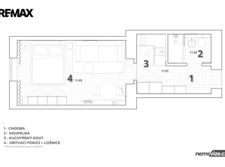 Prodej bytu, 1+1, 34 m²