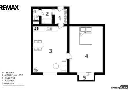 Prodej bytu, 1+1, 38 m²